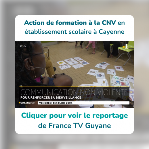 Reportage Formation Guyane Mars 2024