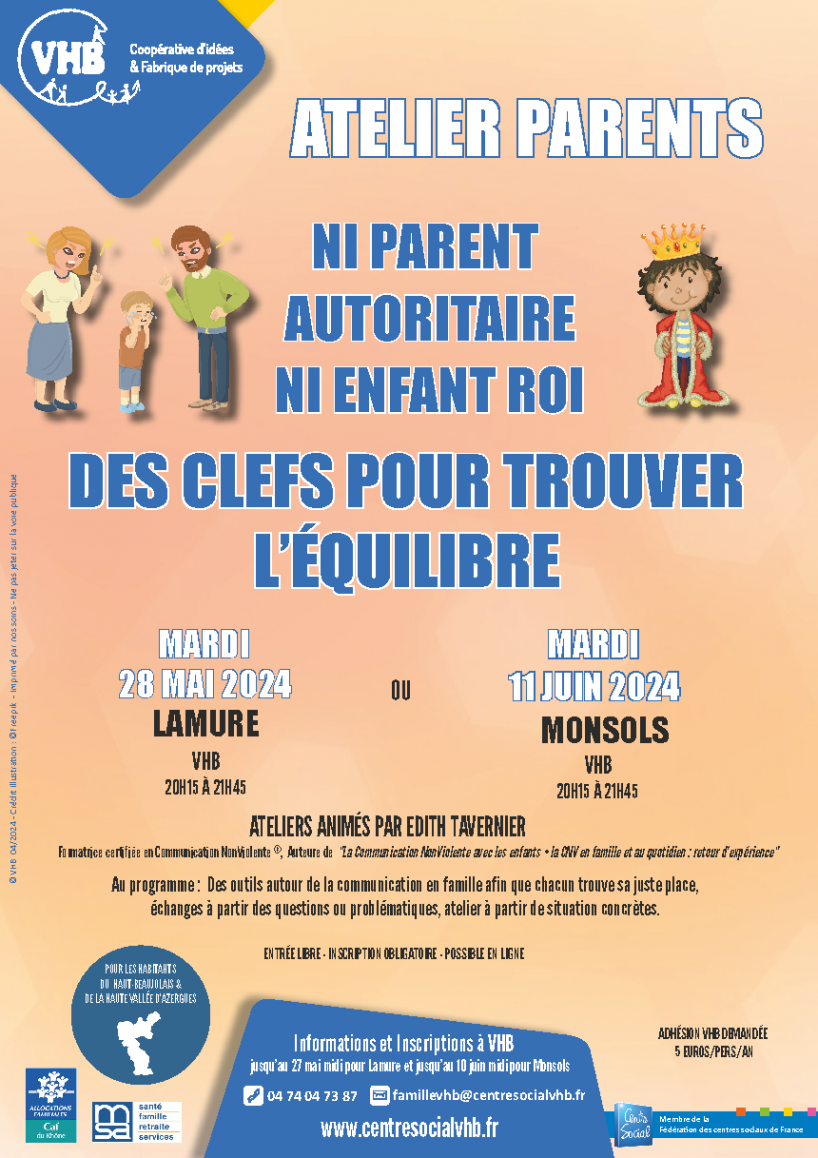 ATELIER PARENTS CNV